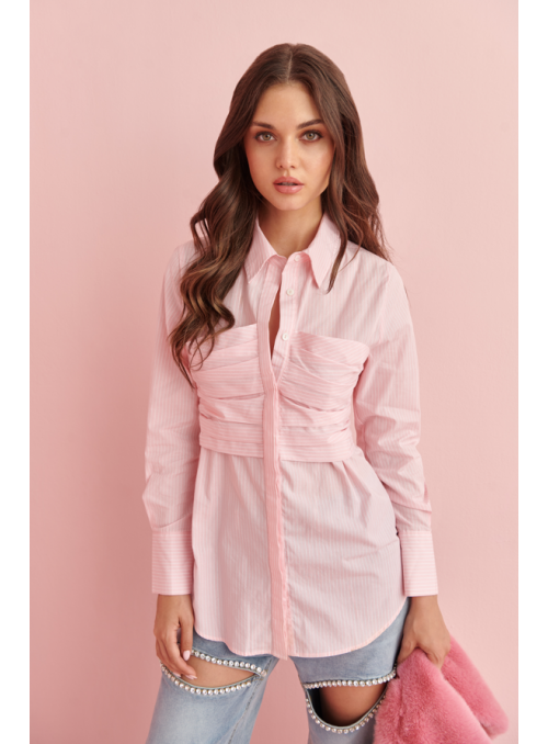 CAMISA BAHIA PINK RAYAS